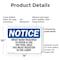 Signmission Wrist Band Required To Enter & Use The Pool OSHA Notice Sign, Plastic, 14in W x 10in L, 2PK OS-2PACK-NS-P-1014-L-19074 - alternate 2